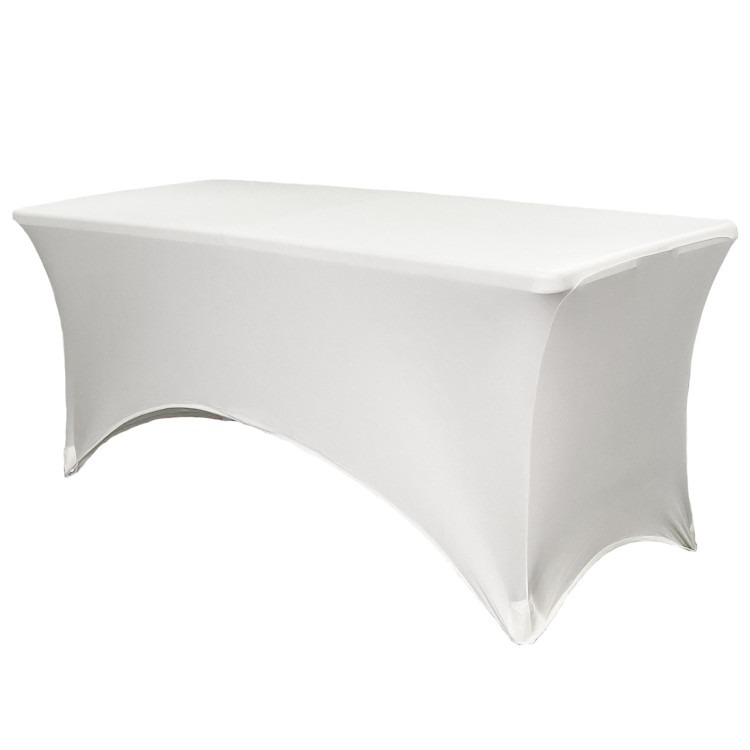 Rectangular White Table Cover